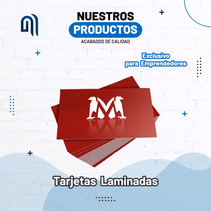 tarjetas personales laminadas