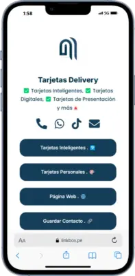 Tarjeta de Presentación Digital
