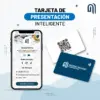 Tarjeta de Presentación Inteligente con NFC y QR