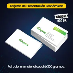 Tarjetas de Presentación Económicas